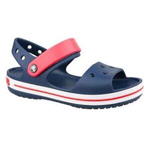 Crocs Crocband Cruiser Kids Navy and Red Sandals